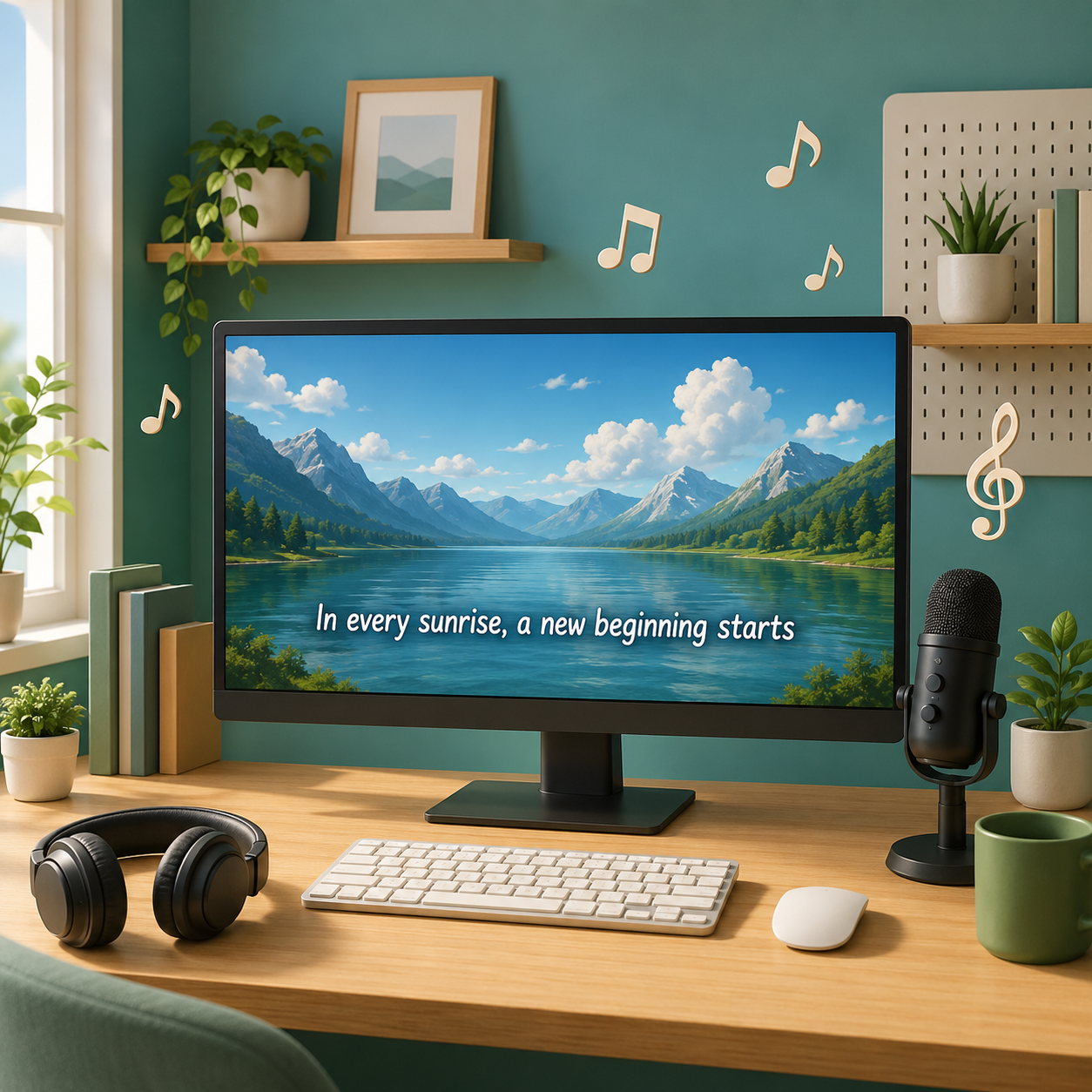 MP3 singles to YouTube lyric video