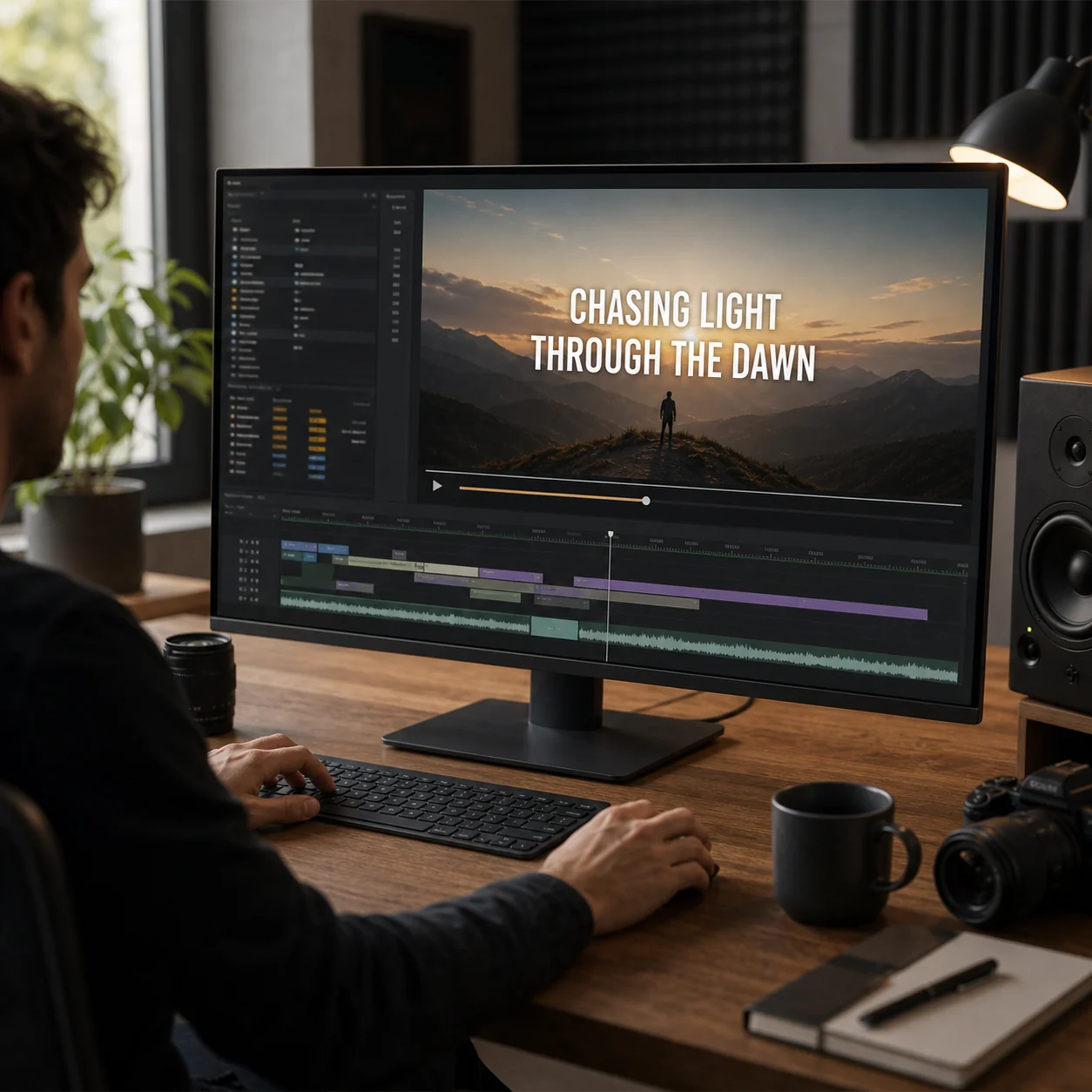 Built for lyric videos, not general editing